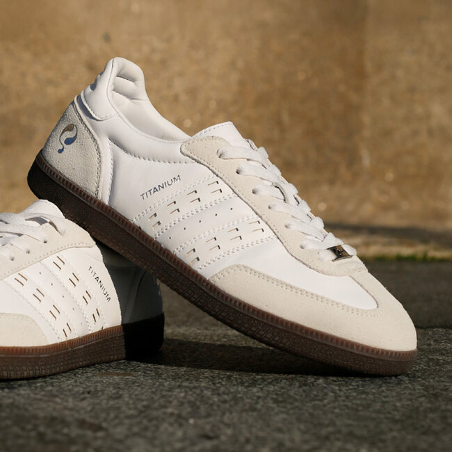 Q1905 Men's Sneaker Titanium - White/White