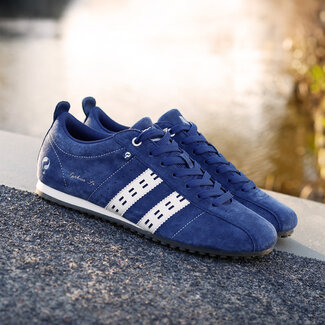 Q1905 Heren Sneaker Typhoon SP - Blauw/OffWhite/Grijs