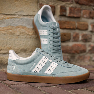 Q1905 Heren Sneaker Platinum - Mistgroen/OffWhite