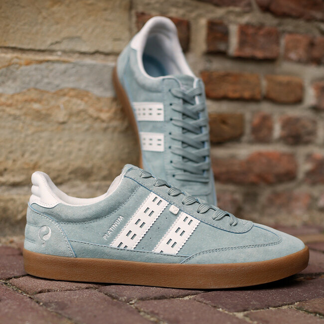 Heren Sneaker Platinum - Mistgroen/OffWhite