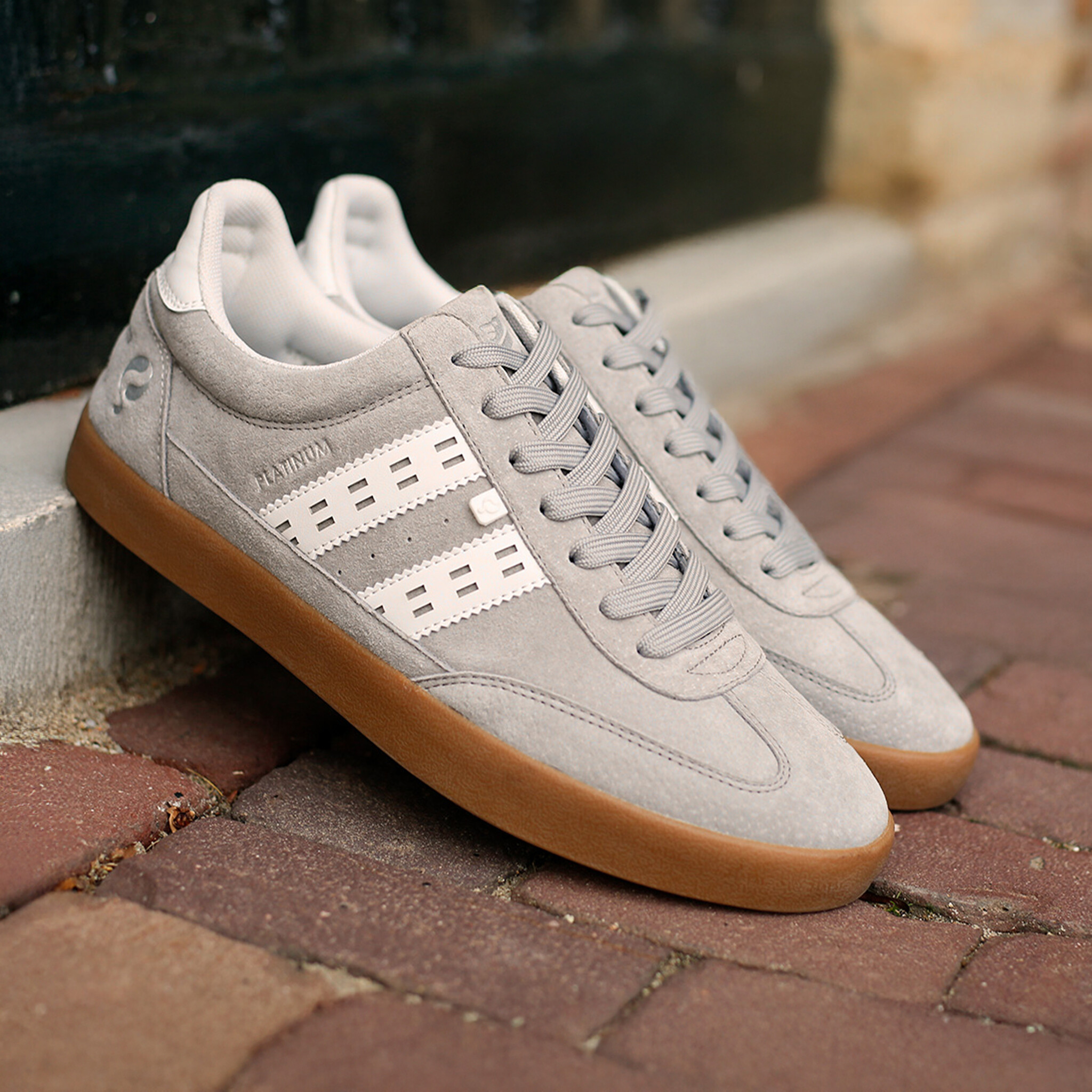 Heren Sneaker Platinum | Lichtgrijs OffWhite