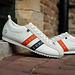 Q1905 Heren Sneaker Typhoon SP - Wit/Donkerblauw/Oranje