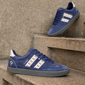 Q1905 Men's Sneaker Platinum - Blue/Off-White/Grey