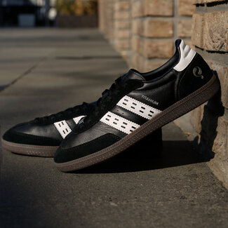 Q1905 Heren Sneaker Titanium - Zwart/Wit