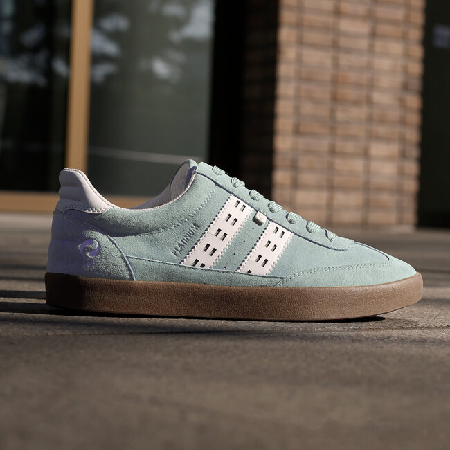 Q1905 Heren Sneaker Platinum - Mistgroen/OffWhite