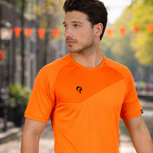 Q1905 Heren Trainingsshirt Legend - Oranje
