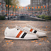 Q1905 Men's Sneaker Typhoon SP - White/Dark Blue/Orange