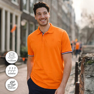 Q1905 Men's Polo Matchplay - Fresh Orange