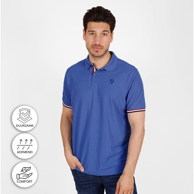 Q1905 Men's Polo Matchplay - Sport Blue