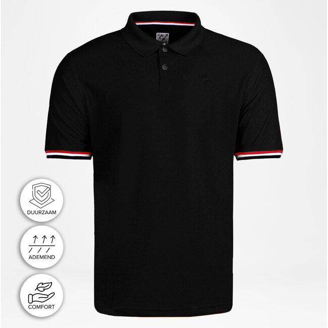 Q1905 Heren Polo Matchplay - Zwart