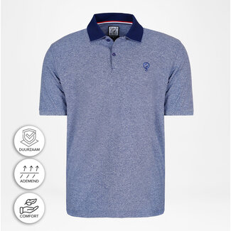 Q1905 Men's Polo Fore - Dark Blue Melange