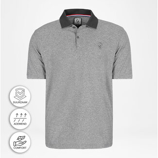 Q1905 Men's Polo Fore - Light Grey Melange