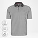 Q1905 Heren Polo Fore - Lichtgrijs Melange