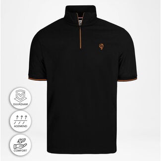 Q1905 Heren Polo Ace - Zwart