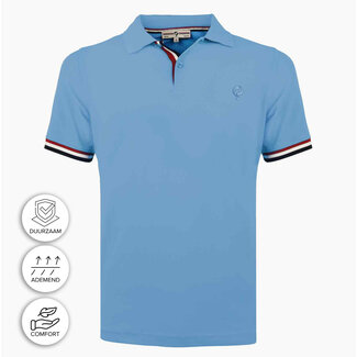Q1905 Men's polo Matchplay - Bright Blue