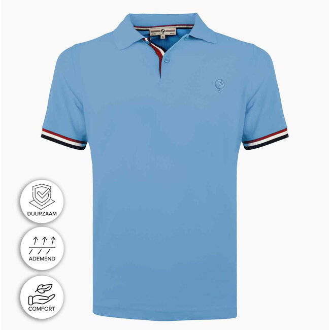 Q1905 Men's polo Matchplay - Bright Blue