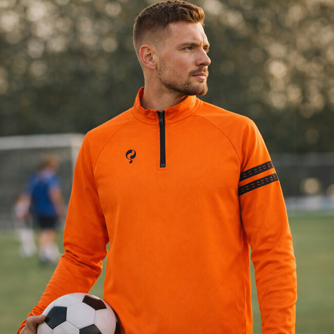 Men's Zip Sweater Legend - Orange