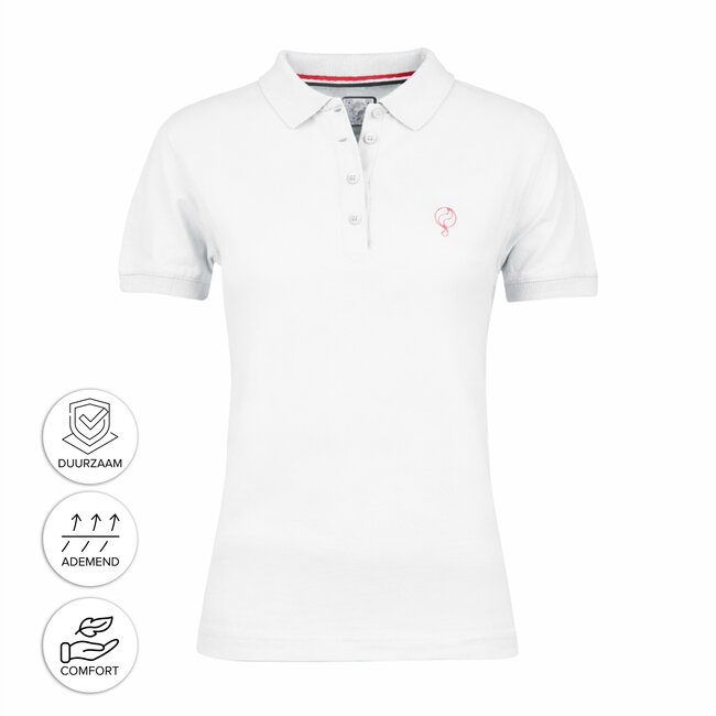 Dames Polo Caddie - Wit
