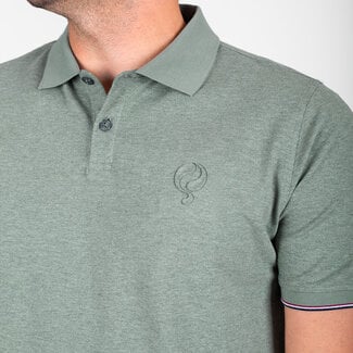 Q1905 Heren Polo Toldijk – Lichtgroen Melange