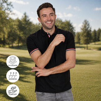 Q1905 Men's Polo Matchplay - Black