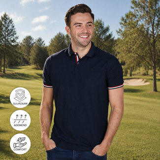 Q1905 Men's Polo Matchplay - Night Blue