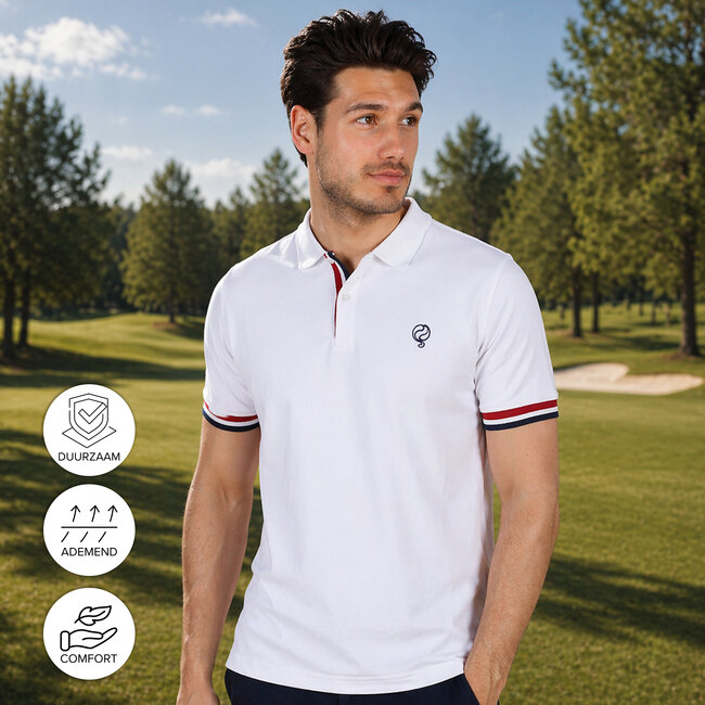 Men's Polo Matchplay - White