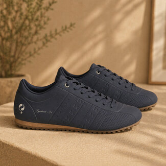 Q1905 Heren Sneaker Typhoon SP One - Middenblauw/Gum