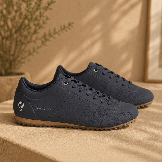 Heren Sneaker Typhoon SP One - Middenblauw/Gum