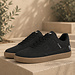 Q1905 Heren Sneaker Platinum One - Zwart/Gum