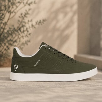 Q1905 Heren Sneaker Platinum One - Legergroen/Olive Green