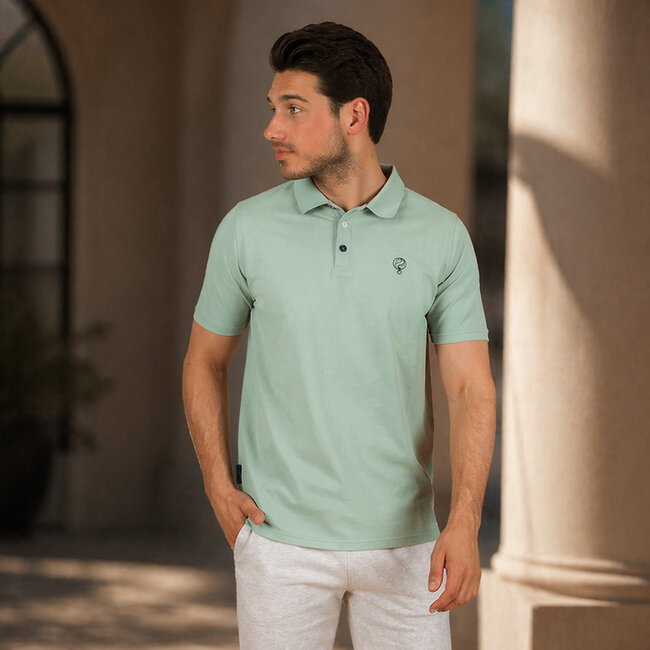 Q1905 Men's Polo Willemstad - Light Green