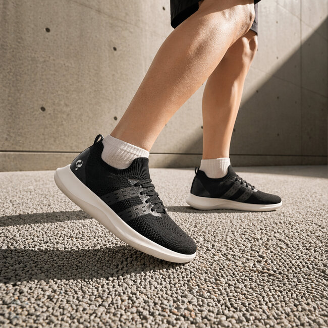 Q1905 Heren Sneaker Nuenen - Zwart