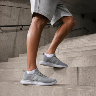 Q1905 Heren Sneaker Nuenen - Lichtgrijs