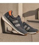 Q1905 Men's Boston Pro Sneaker - Anthracite/ Grey/ Orange