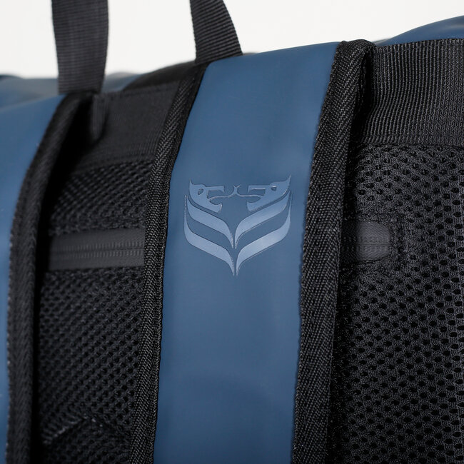 Rolltop Backpack Fjord - Navy Blue