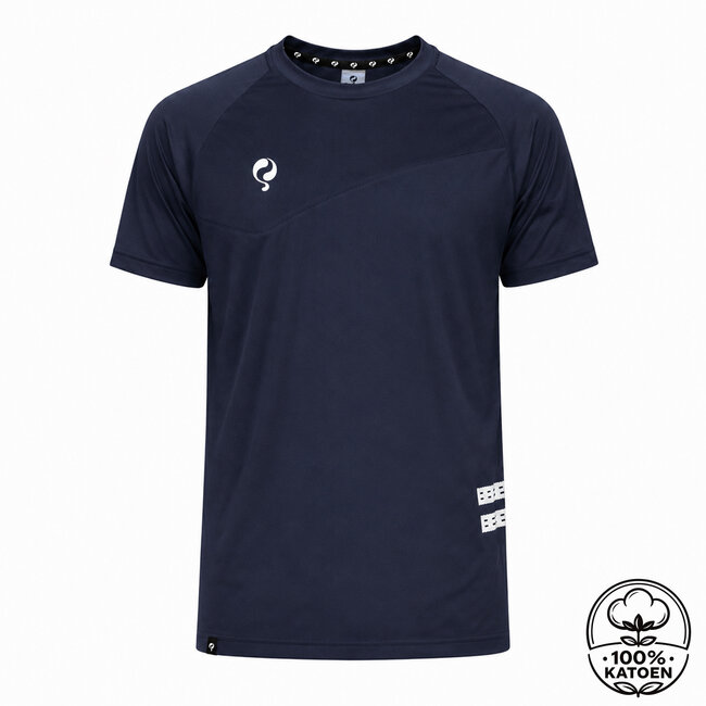 Q1905 Men's Training Shirt Sano-Navy Blue/White