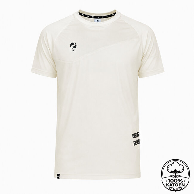 Men's Training Shirt Sano-Offwhite/ Black