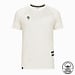 Q1905 Heren Trainingshirt Sano-Offwhite/ Zwart