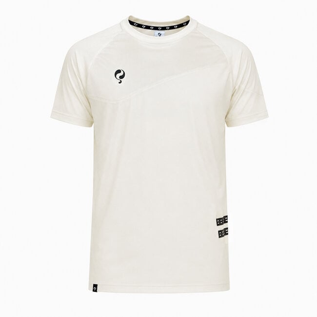 Heren Trainingshirt Evergreen active -Offwhite/ Zwart