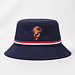 Q1905 Bucket Hat Harlingen - Donkerblauw/ Oranje