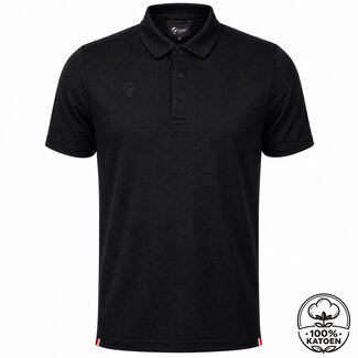 Q1905 Heren Polo Kopenhagen - Zwart