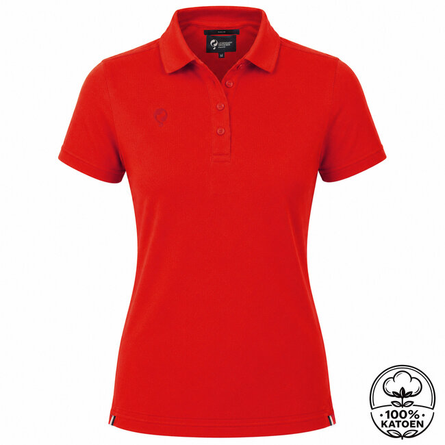 Dames Polo Dublin - Rood