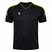 Heren Trainingsshirt Maher Zwart / Geel / Wit