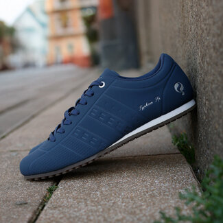Q1905 Heren Sneaker Typhoon SP One - Middenblauw/ Wit
