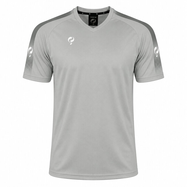 Q1905 Men's Training Shirt Maher Grey / Black / White