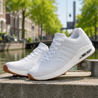 Q1905 Heren Sneaker Hank - Wit/ Wit