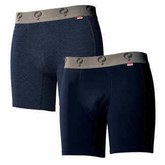 Q1905 Men's Boxer 2-Pack - Jeans / Navy