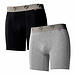 Q1905 Heren Boxer 2-Pack  -  Black / Grey