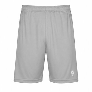 Q1905 Heren Trainingsshort Namli Lichtgrijs / Grijs / Wit