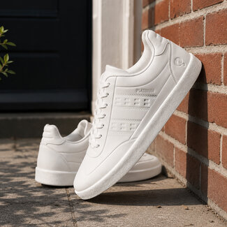Q1905 Heren Sneaker Platinum One - Wit/ Wit